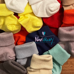 12'li Bambu Yenidoğan Bebek Çorap I New Boy I Kız Erkek Bebek Çorabı