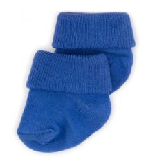 2'li Bambu Bebek Çorap I Navy Blue I Lacivert Yenidoğan Kız Erkek Bebek Çorabı